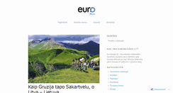 Desktop Screenshot of euroblogas.lt